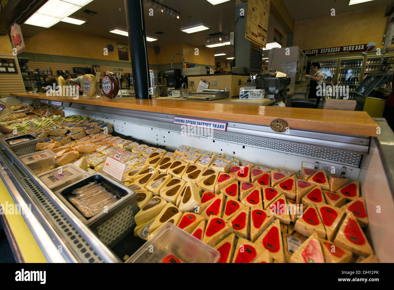 Sonoma Cheese Factory, Sonoma, California, U.S.A Stock Photo Alamy