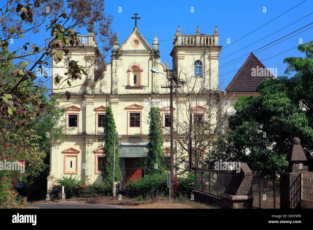 St. John church (17th century), Old Goa, India Stock Photo