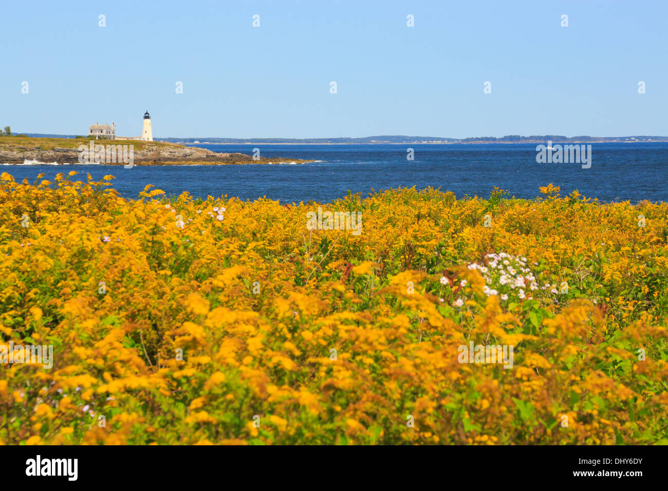 East Point Sanctuary, Wood Island Lighthouse, Biddeford Pool, Maine