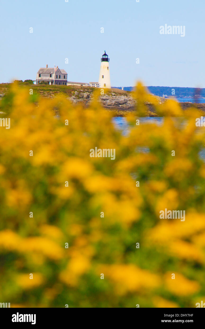 East Point Sanctuary, Wood Island Lighthouse, Biddeford Pool, Maine