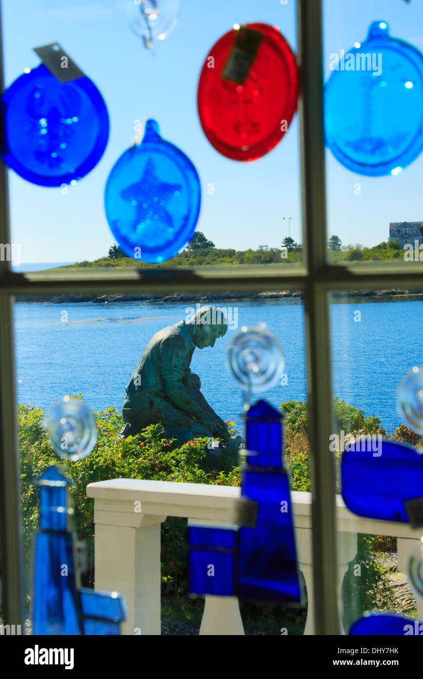 Gift Shop, Lands End, Bailey Island, Maine, USA Stock Photo