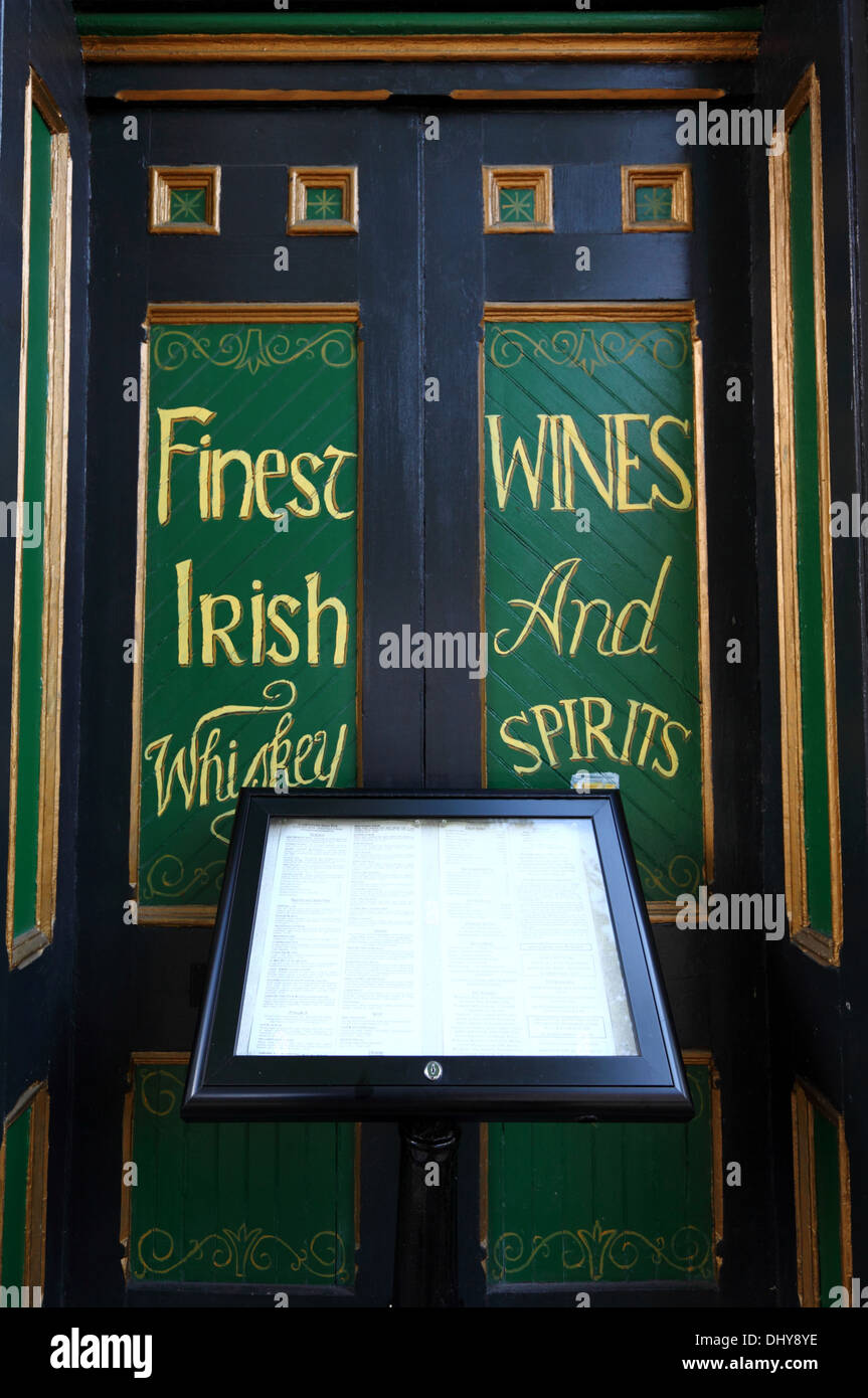 Irish Pub Door High Resolution Stock Photography and Images Alamy