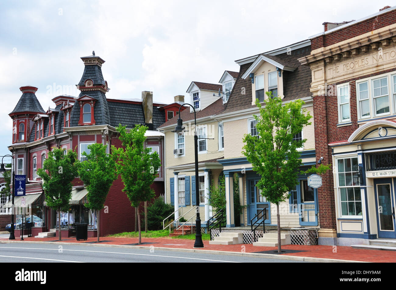 Downtown Middletown, Delaware, USA Stock Photo Alamy