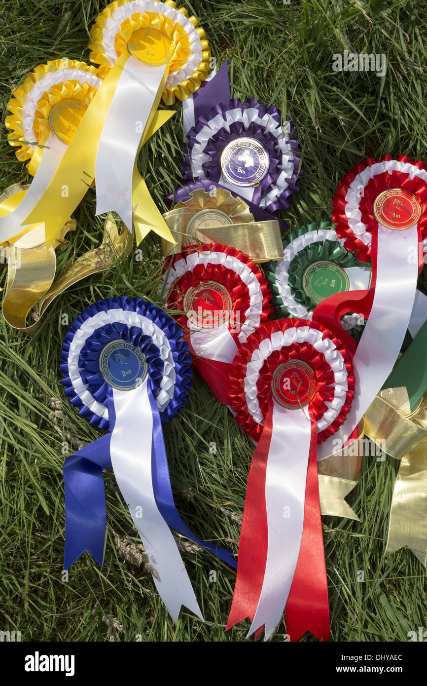 Horse Show Rosettes High Resolution Stock Photography and Images - Alamy