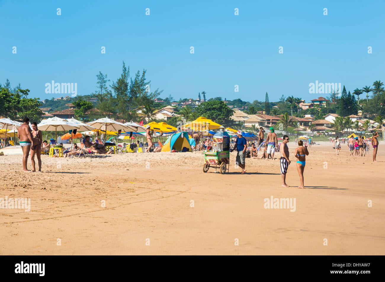 Praia da Geriba, Buzios, Rio de Janeiro, Brazil Stock Photo