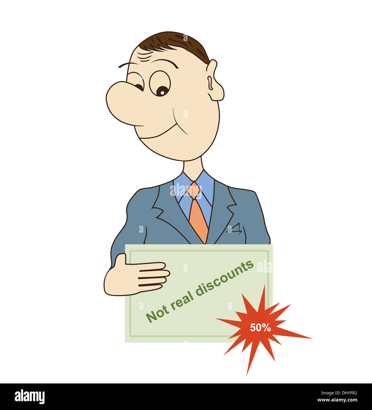 Sale Promotion Design Template Stock Photo - Alamy