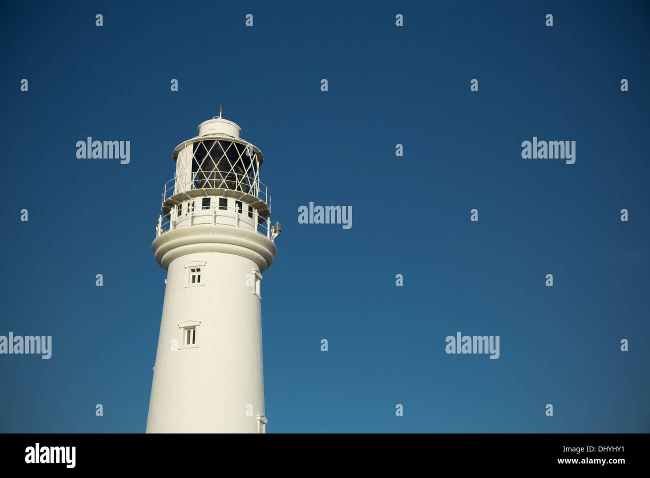 Flamborough Head Lighthouse Yorkshire Bridlington Stock Photo Alamy