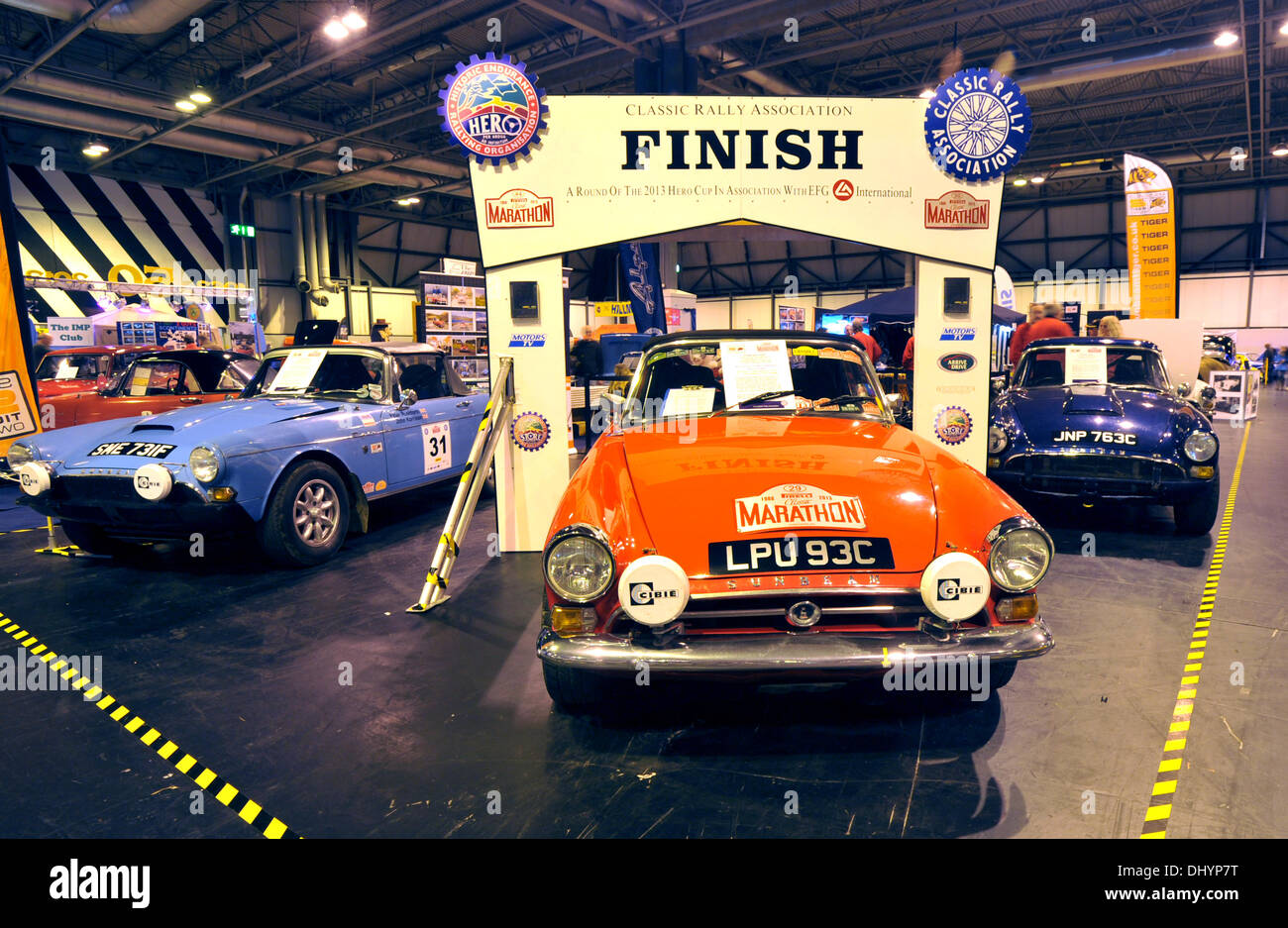 Birmingham, UK. 16th Nov, 2013. Classic and vintage cars on display at