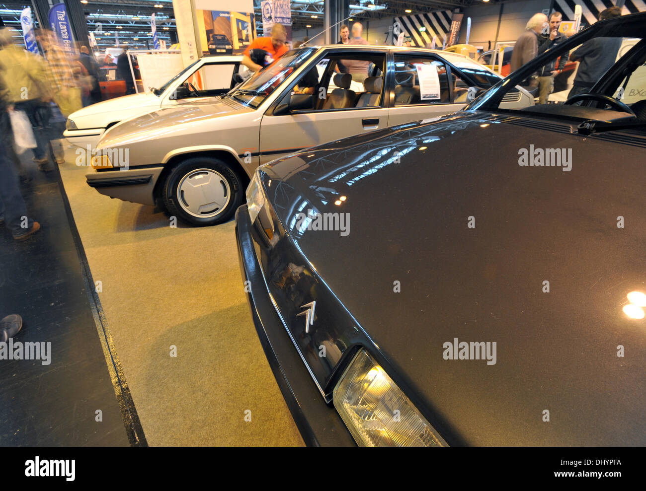 Birmingham, UK. 16th Nov, 2013. Classic and vintage cars on display at