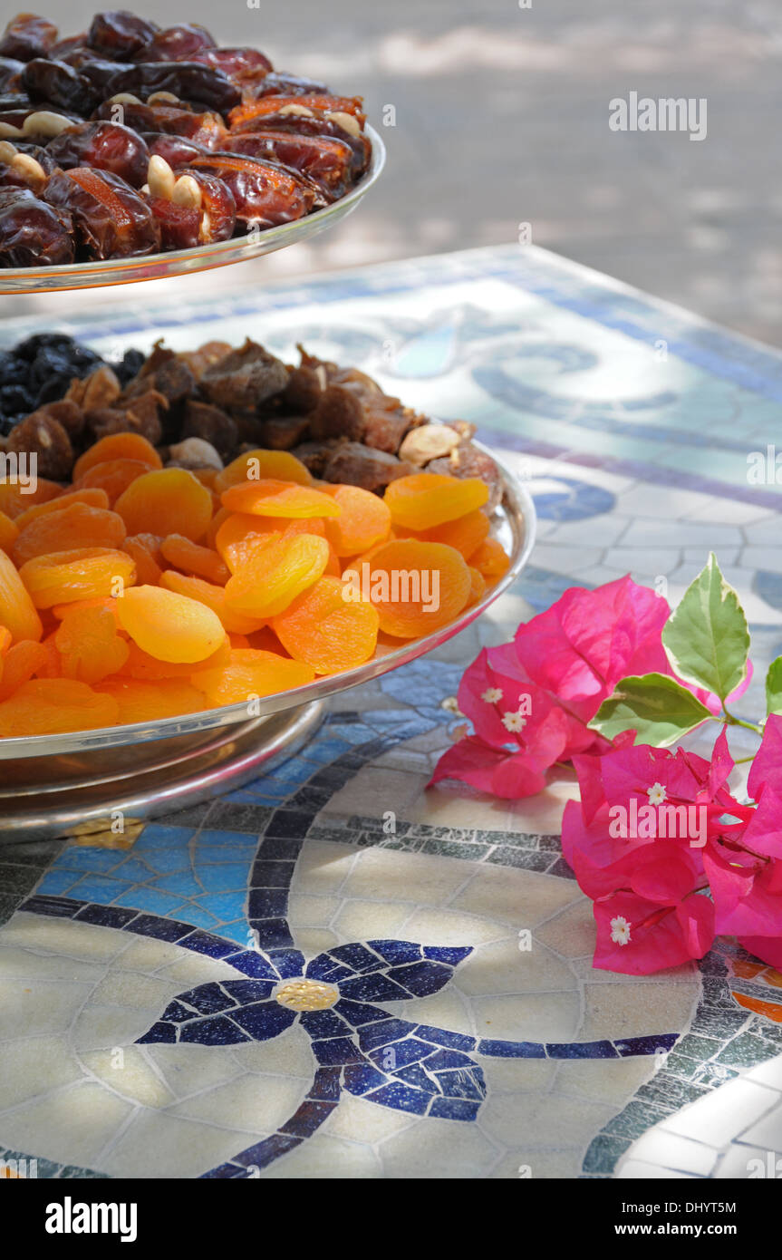 Dates and dried fruit, Dubai, United Arab Emirates Stock Photo Alamy