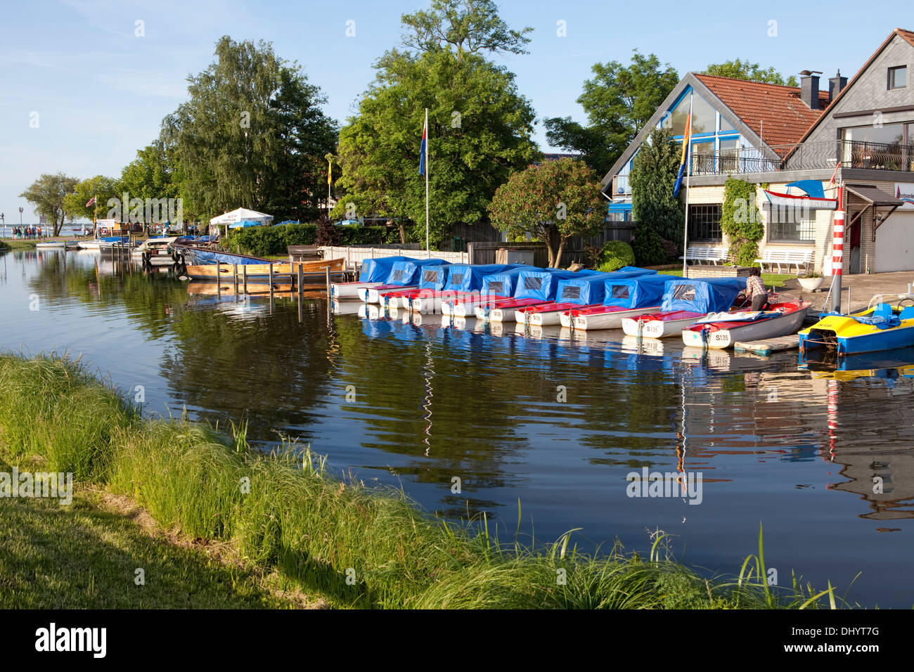 Steinhuder Meer Nature Park, Steinhude Sea, Steinhude, Wunstorf, Lower Saxony, Germany, Europe, Stock Photo