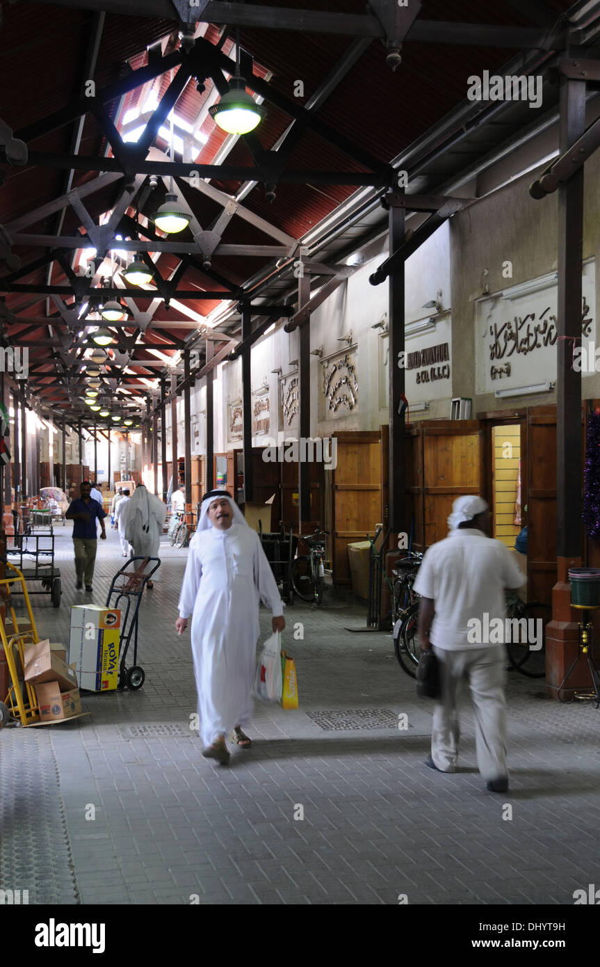 The Old Market Souk Deira District Dubai United Arab Emirates Stock Photo Alamy