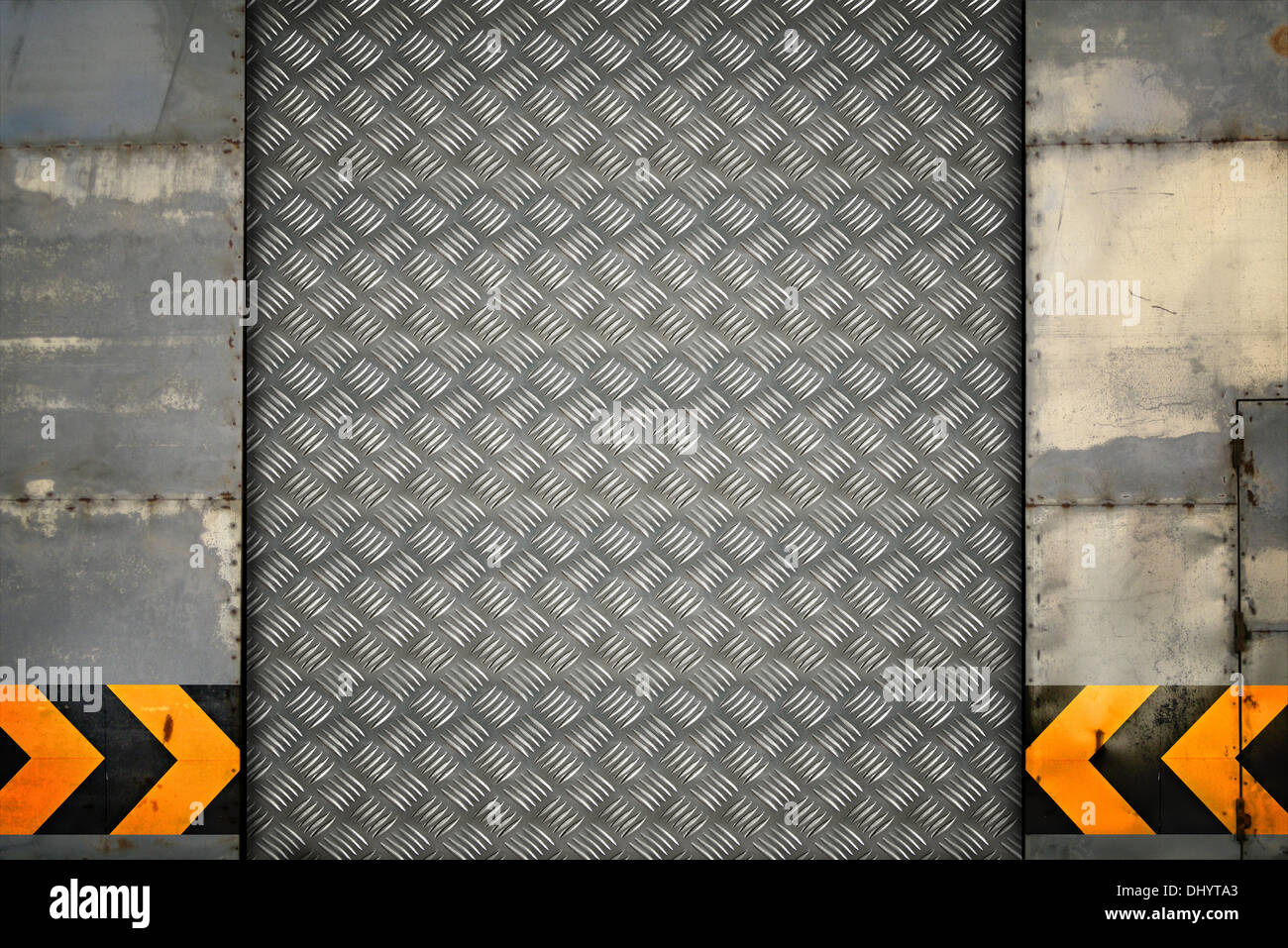 grunge rusty metal industrial background Stock Photo - Alamy