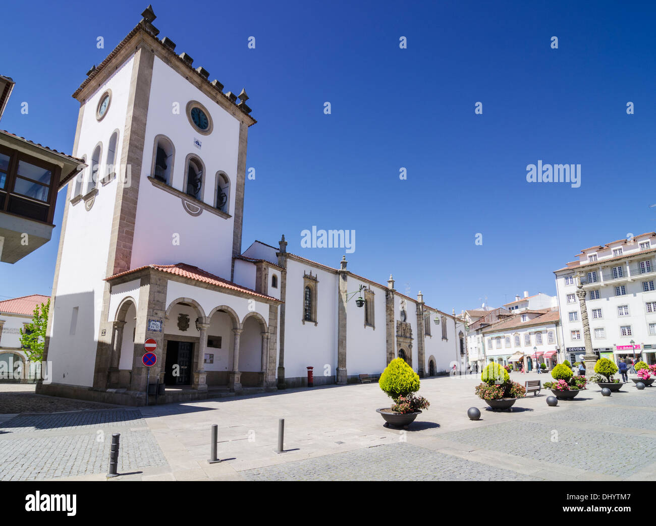 Braganca Cathedral, Braganca, Portugal Stock Photo