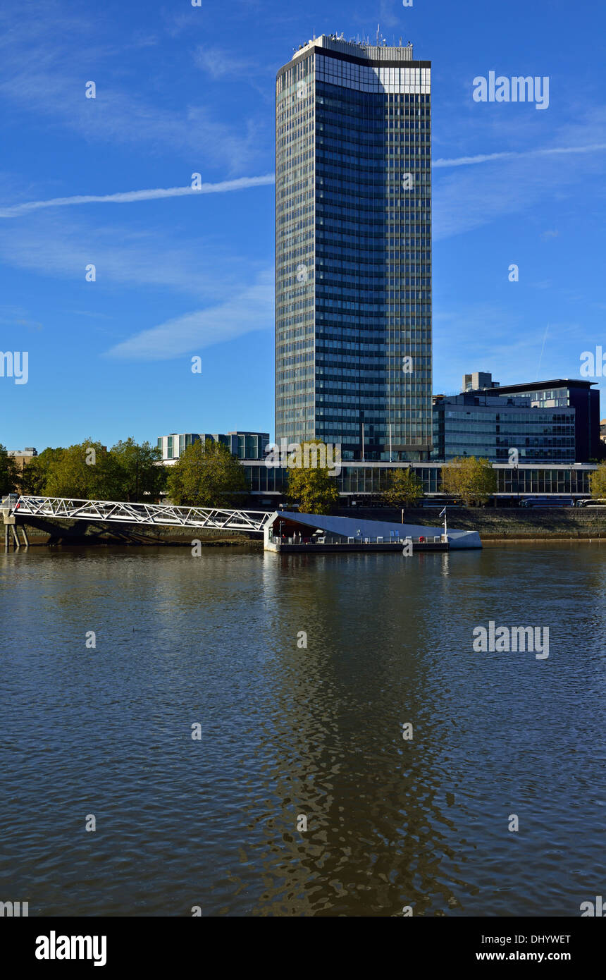 Millbank tower and centre, 21-24 Millbank, London SW1, United Kingdom Stock Photo