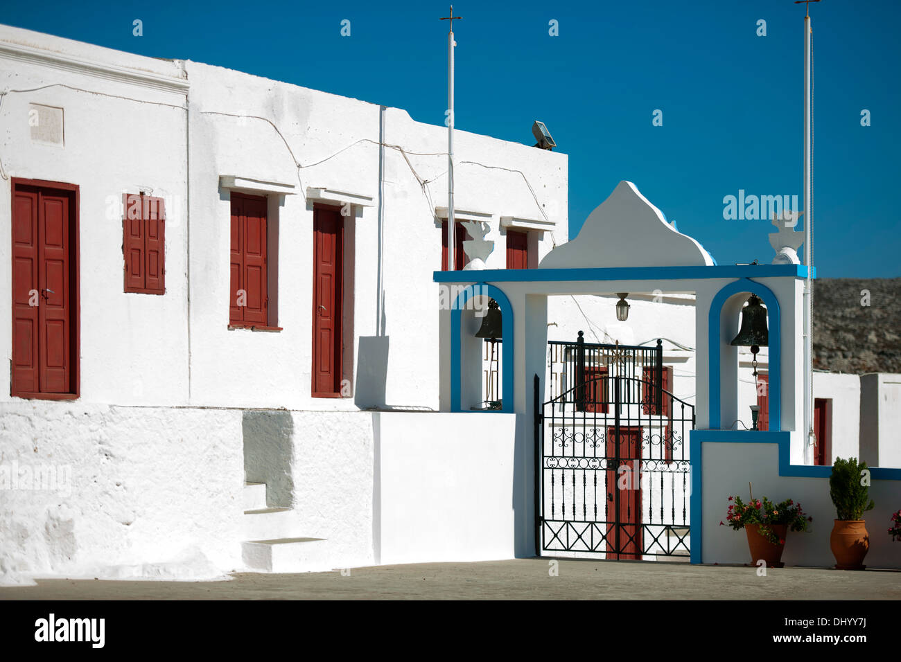Greece Dodecanese Islands Halki Monastery High Resolution Stock Photography  and Images - Alamy