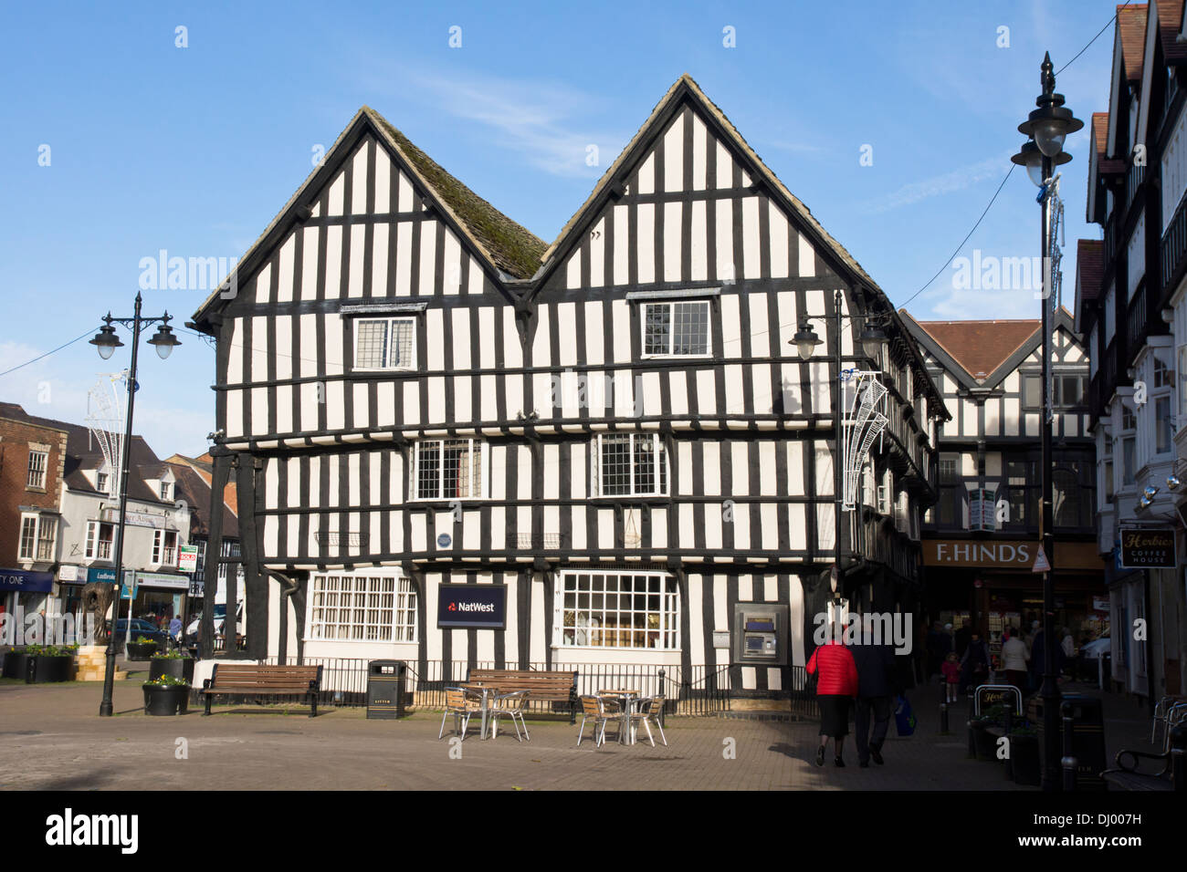 Evesham, a market town in Worcestershire England UK The Merchants House
