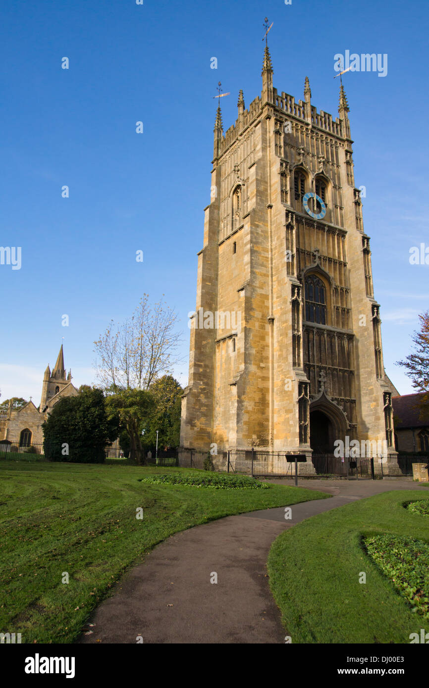 Evesham, a market town in Worcestershire England UK The Bell Tower