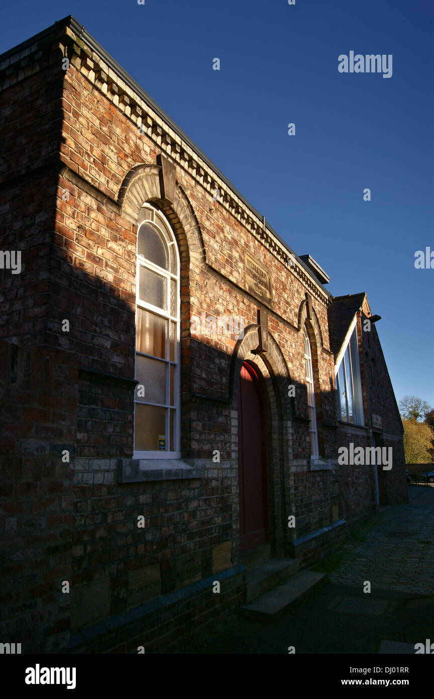 Wesleyan Sunday school, 1882, Yarm, County Durham England Stock Photo