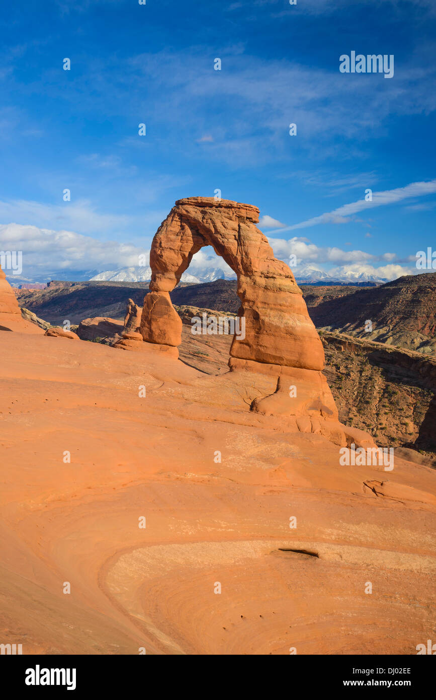 Delicate Arch, Arches National Park, Utah, USA Stock Photo