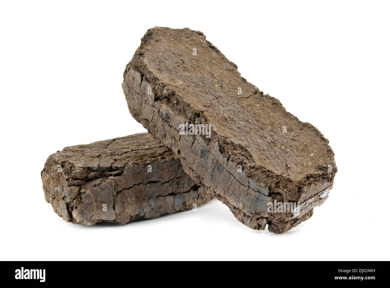 peat fuel blocks for use in an open fire Stock Photo Alamy
