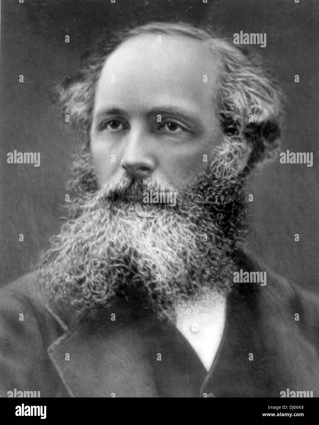 James Clerk Maxwell, Scottish mathematical physicist. Stock Photo