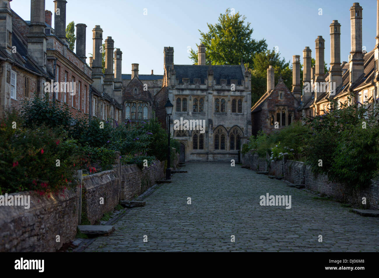 Vicars' Close near Wells Cathedral, Somerset, England Stock Photo Alamy