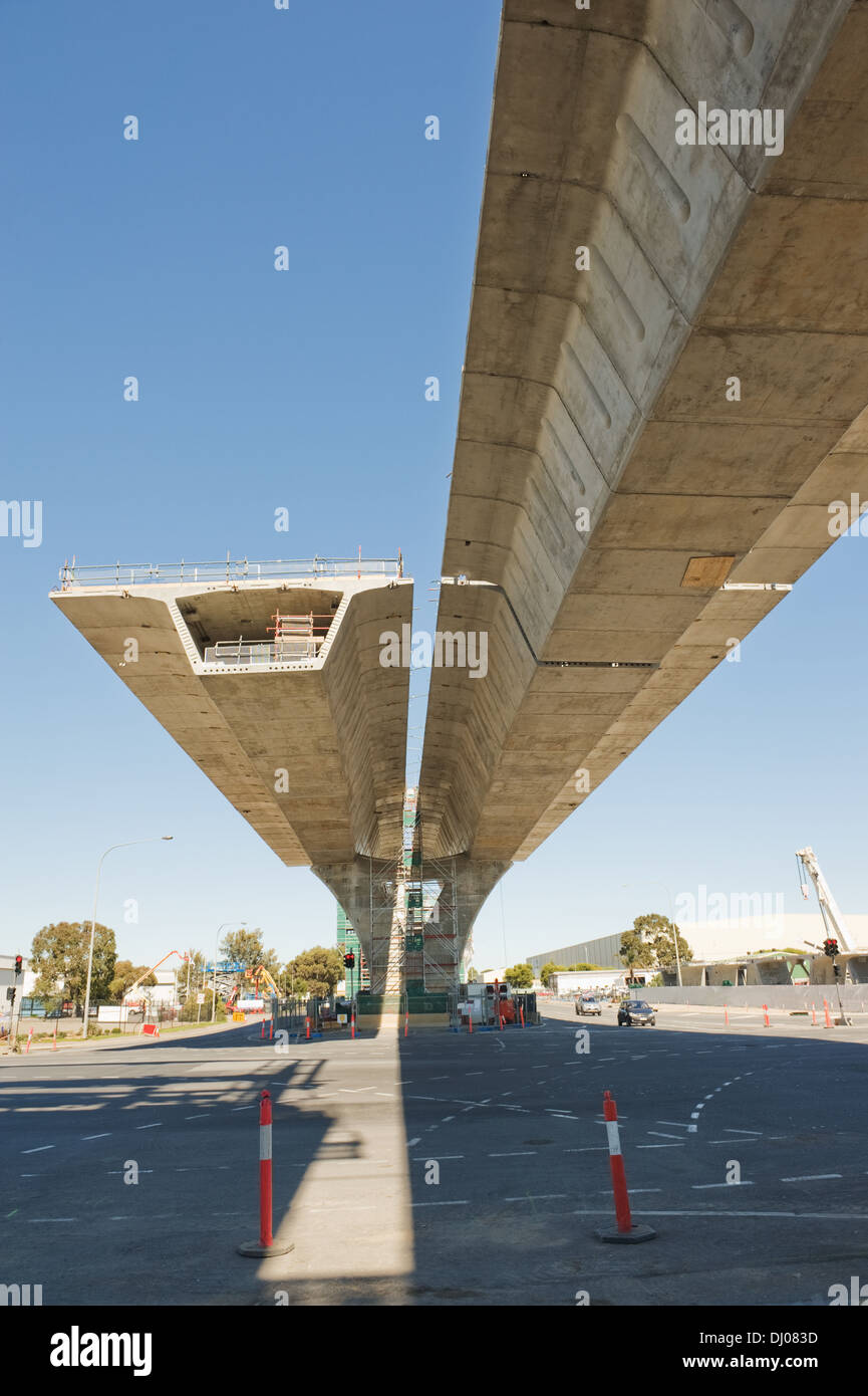 fragment view of the road under reconstruction Stock Photo - Alamy
