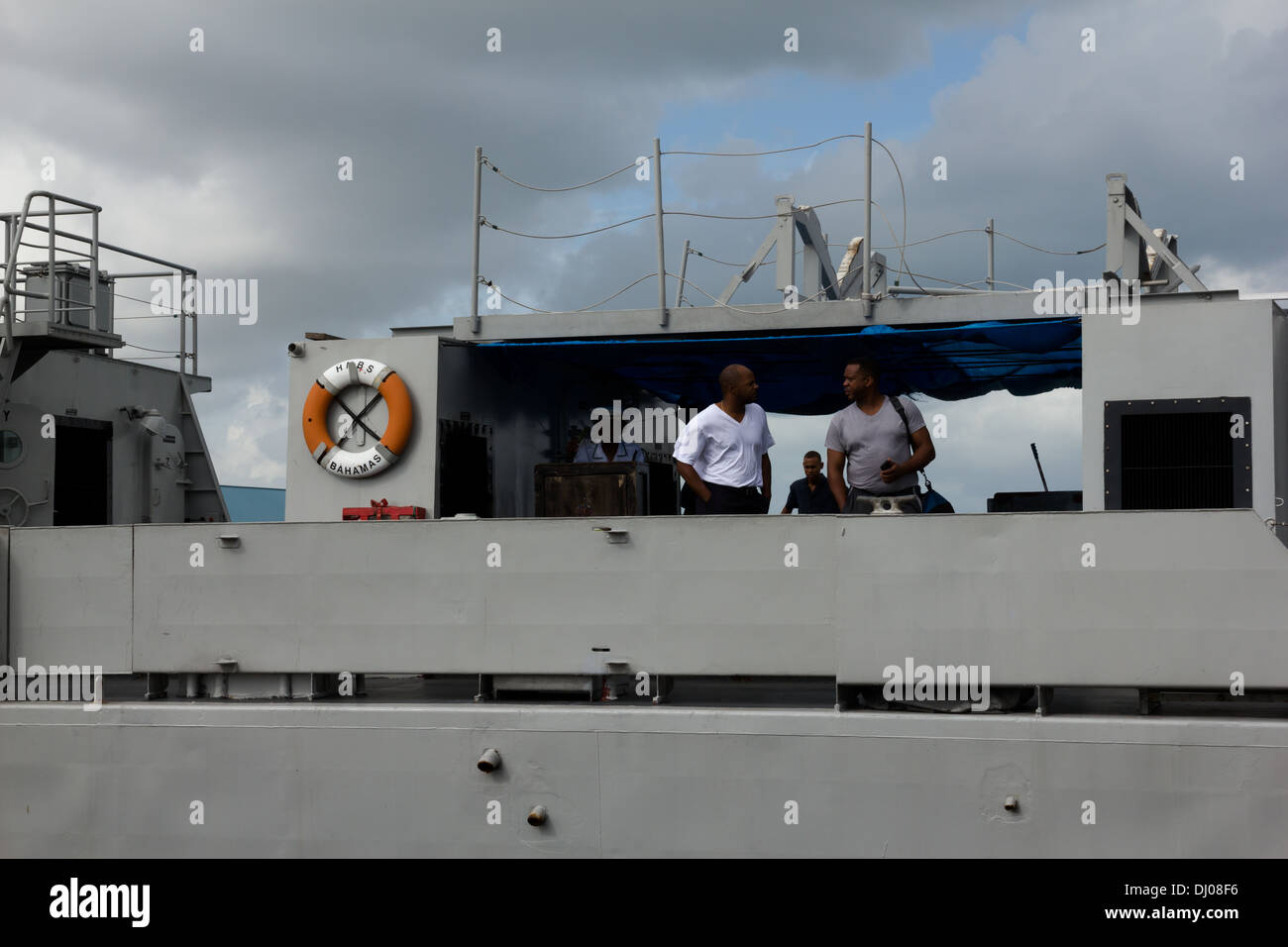 An important sign seen on cruise ships Stock Photo - Alamy