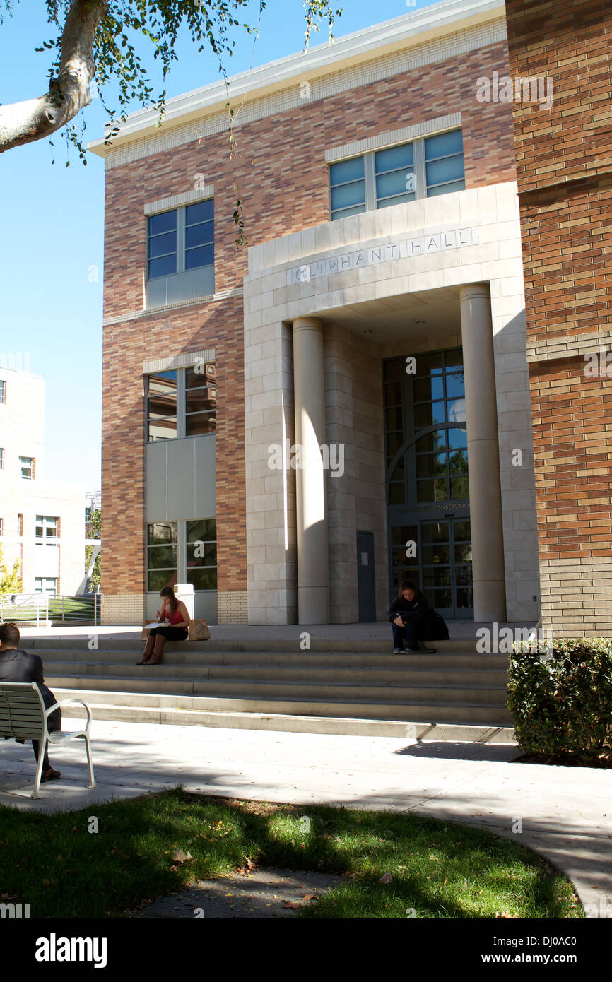 The Oliphant Hall at Chapman University campus in the city of Orange
