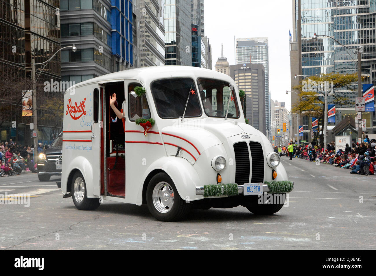 Toronto, Canada. 17th Nov 2013. A 1947 Divco Redpath Sugar Delivery