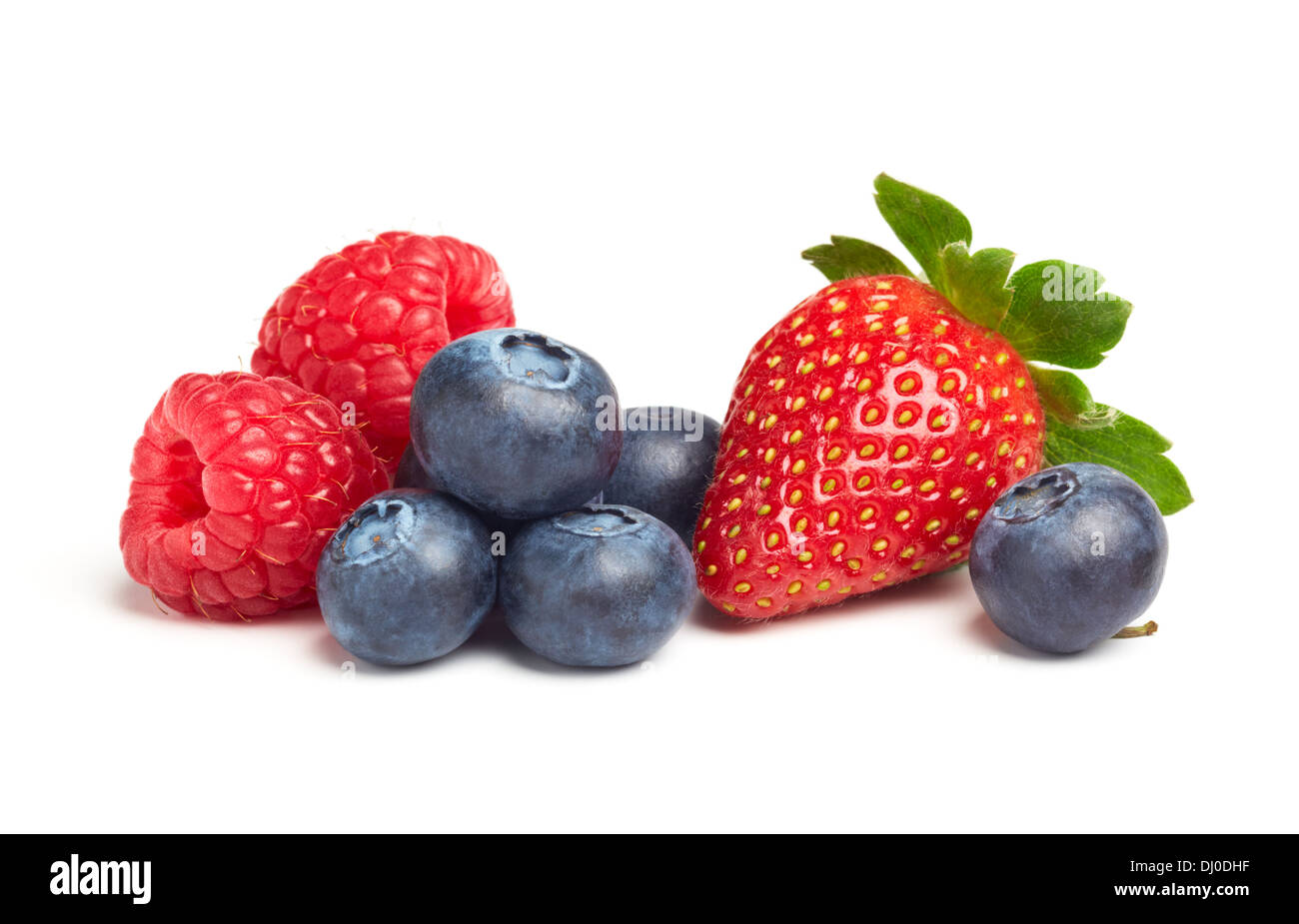 various type of berry fruits isolated on white Stock Photo Alamy