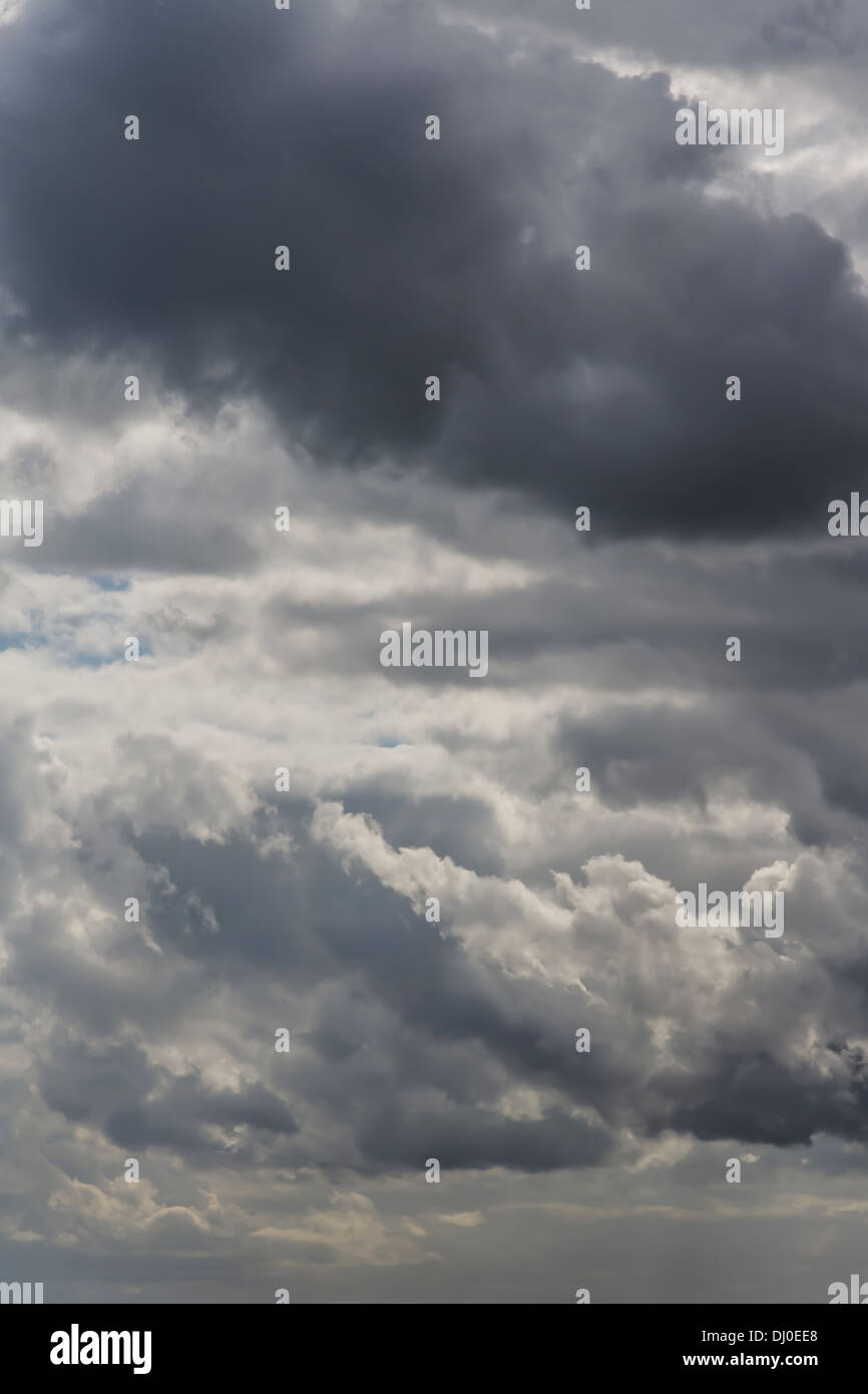 dramatic stormy sky with grey clouds Stock Photo - Alamy