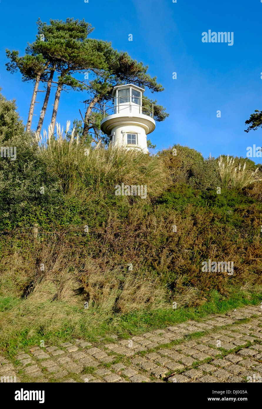 Lepe Lighthouse, or Beaulieu River Millenium Beacon, at Lepe, Exbury ...