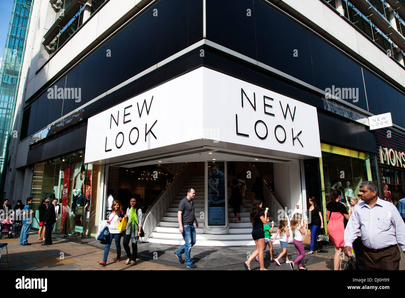 New Look shop, Oxford Street, London Stock Photo