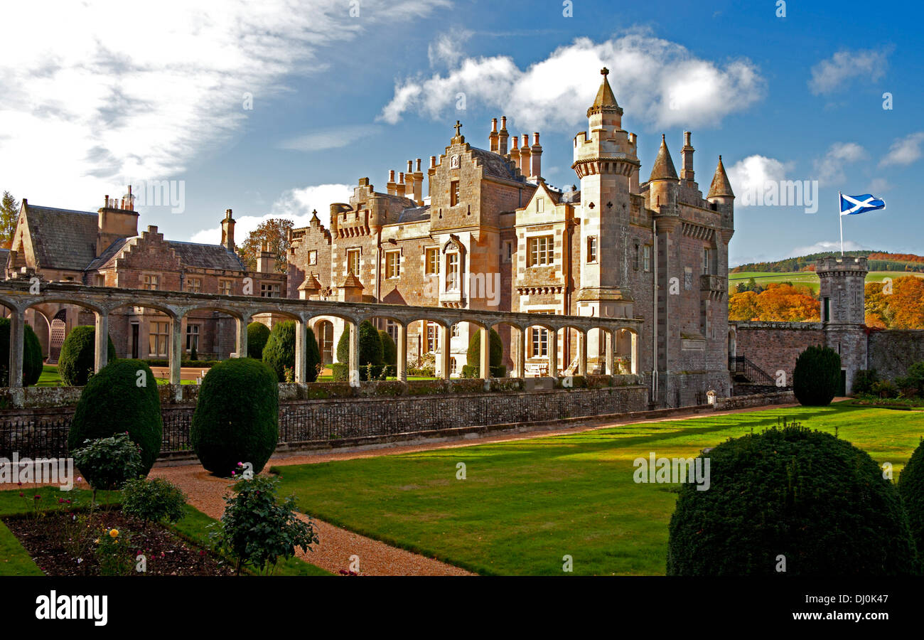 Abbotsford House, Melrose, Roxburghshire, Scottish Borders, Scotland UK