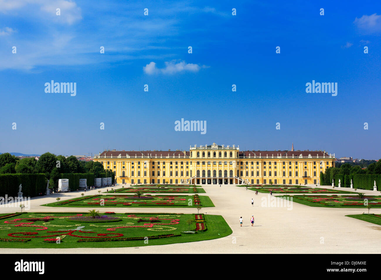 Schonbrunn Palace, Vienna, Austria Stock Photo