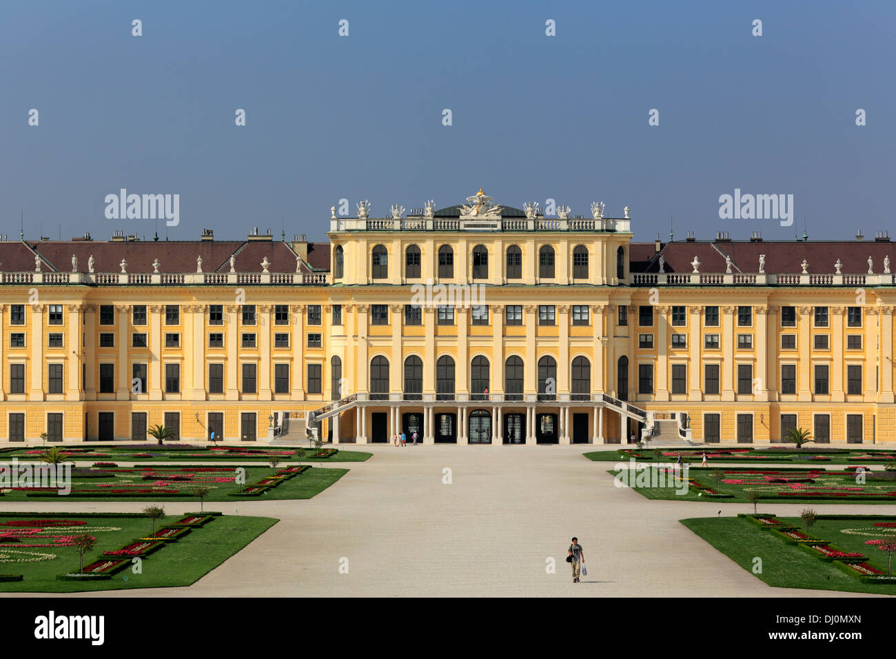 Schonbrunn Palace, Vienna, Austria Stock Photo