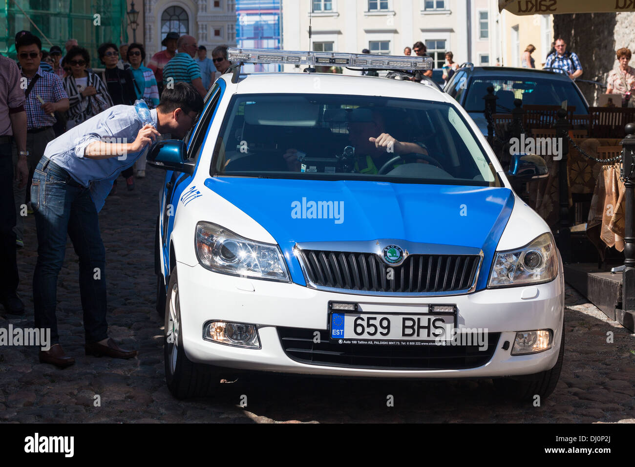 Estonian police cars hi-res stock photography and images - Alamy