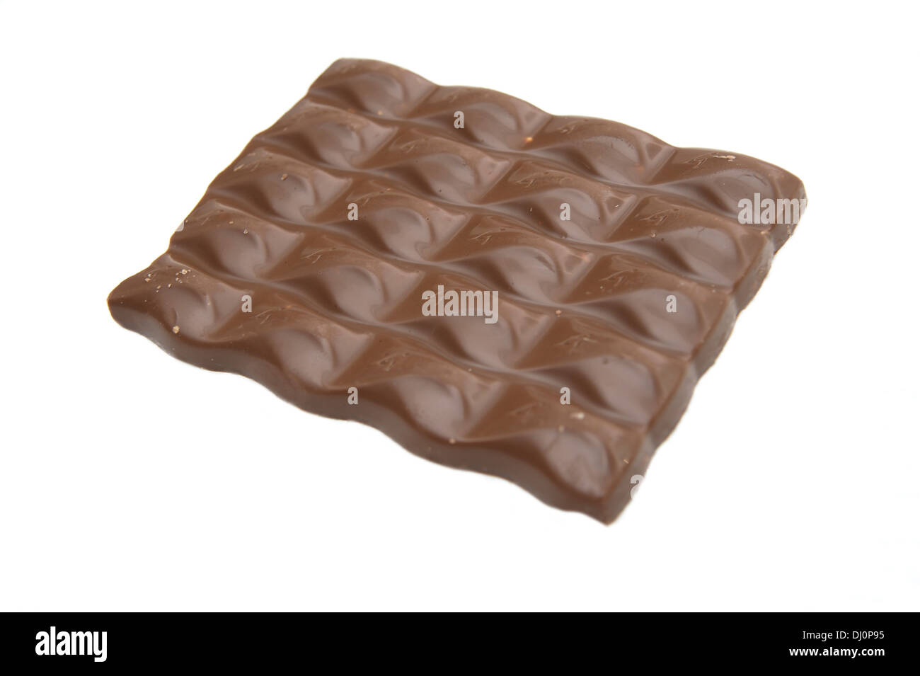 Galaxy nut chocolate bar on a white background Stock Photo