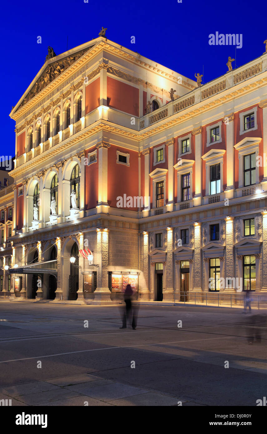 Wiener Musikverein, concert hall, Vienna, Austria Stock Photo