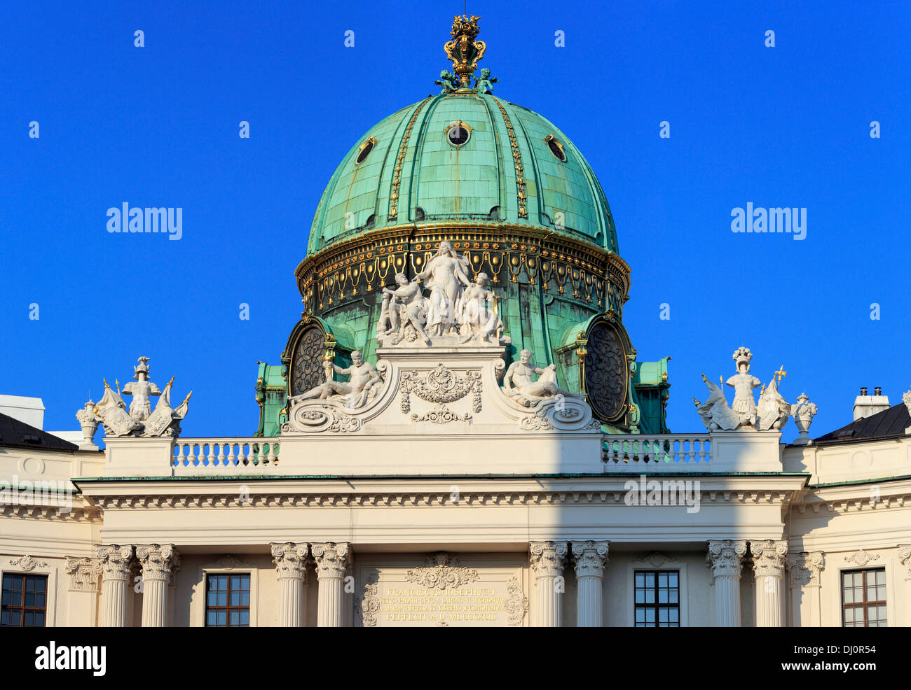 Hofburg Palace, St. Michael's Wing, Vienna, Austria Stock Photo
