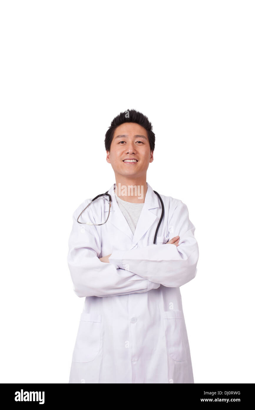 Asian young man doctor hi-res stock photography and images - Alamy