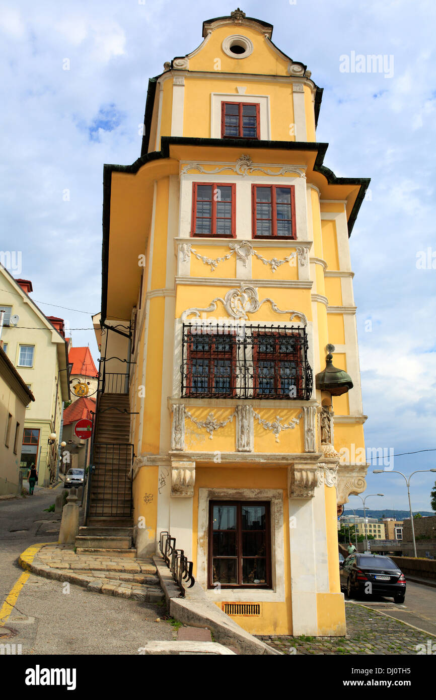 House of the good shepherd, Kapitulska street, Bratislava, Slovakia Stock Photo