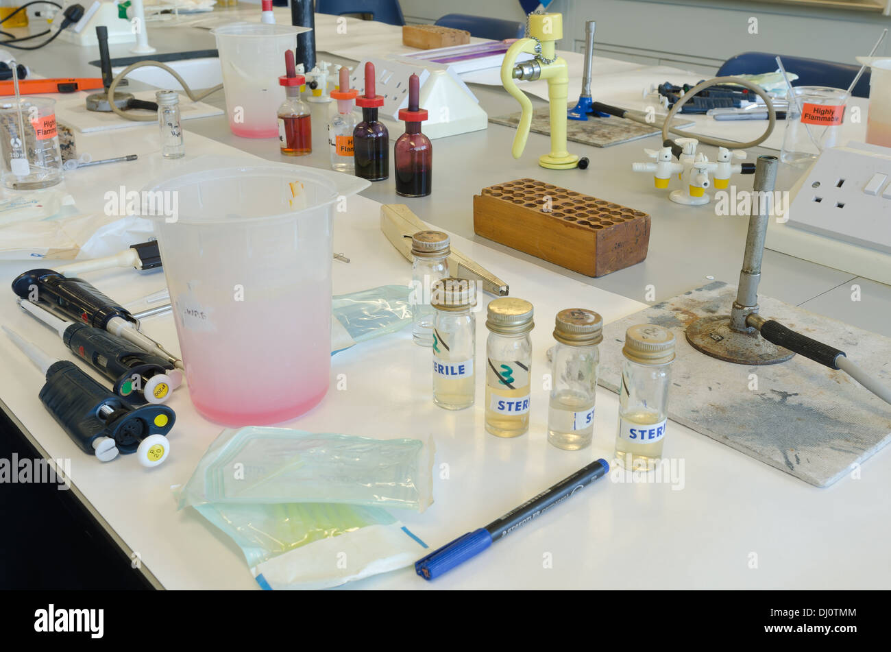 Microbiology autoclaved sterile equipment for cell culture with