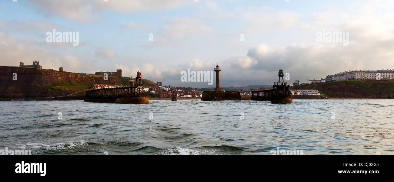 Whitby - Harbour Stock Photo