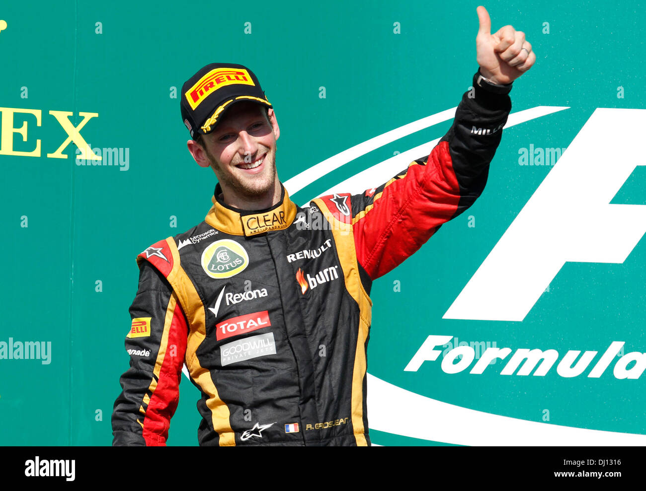 romain grosjean 2013