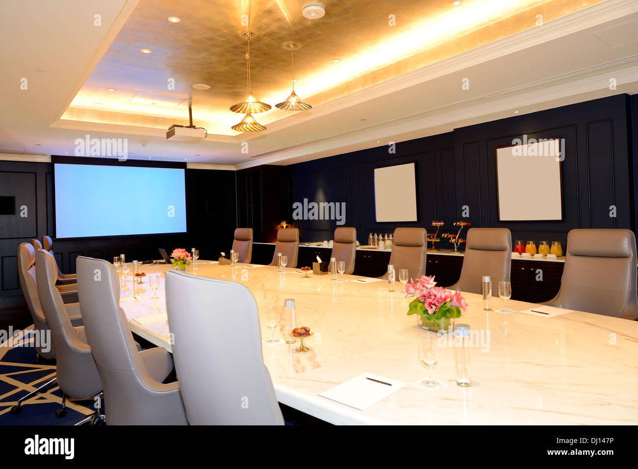 The Meeting Room Interior At Luxury Hotel Ras Al Khaimah Uae