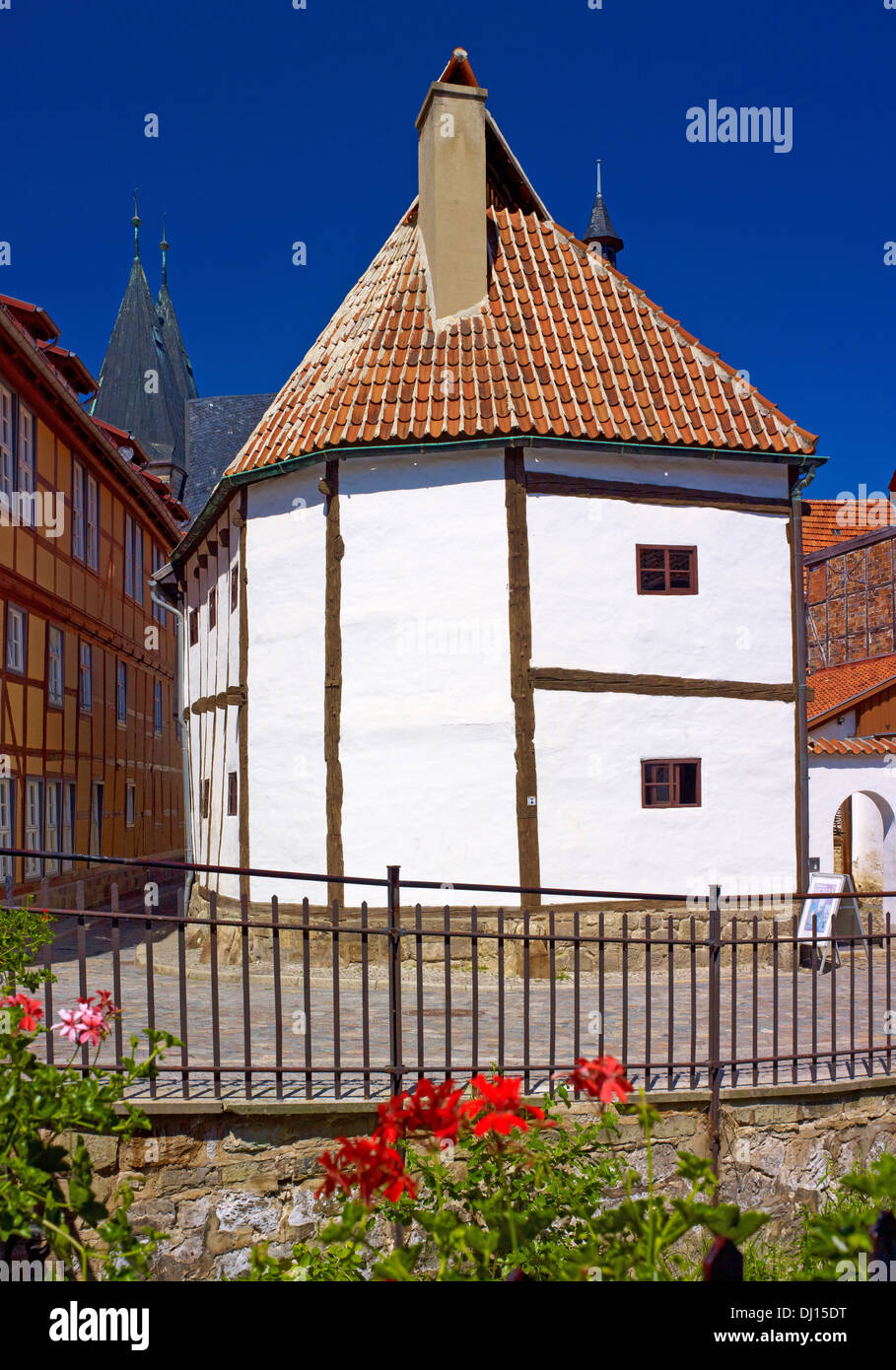 Ständerbau Museum, Word Gasse, Quedlinburg, Saxony-Anhalt, Germany Stock Photo