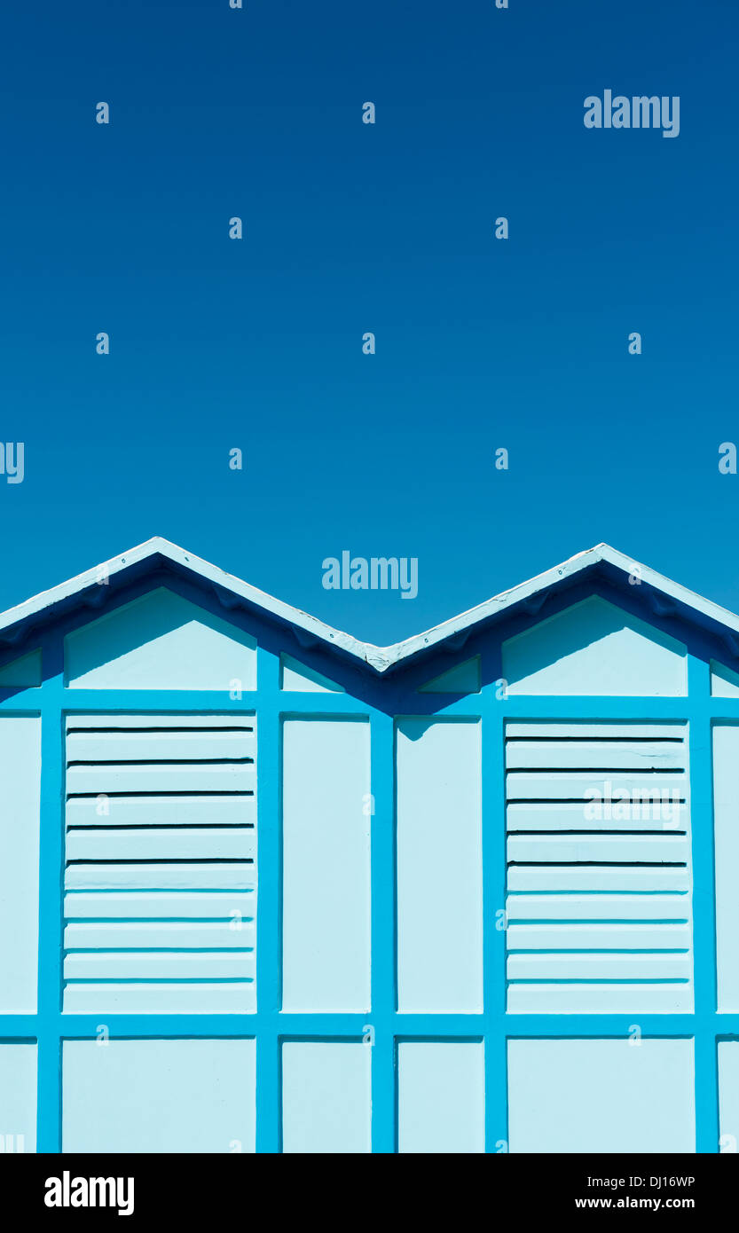 Blue painted building wall hi-res stock photography and images - Alamy